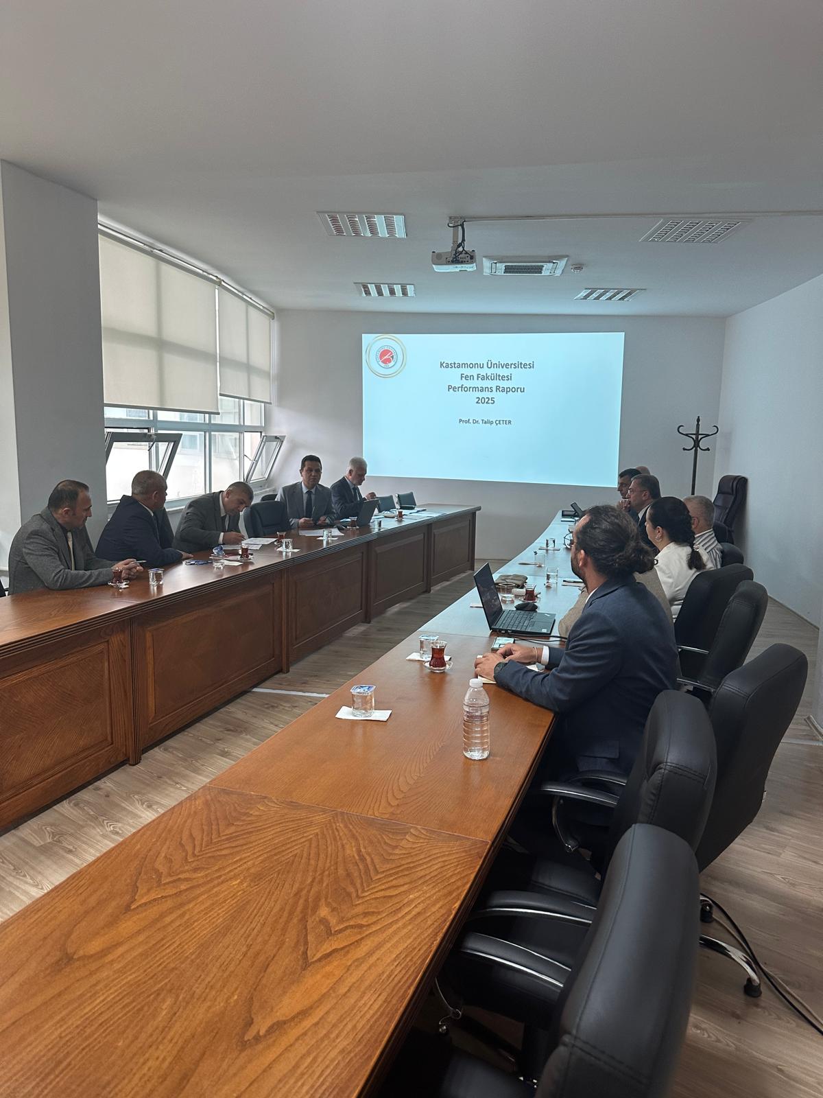 Fen Fakültesi Akademik Performans Değerlendirme Toplantısı